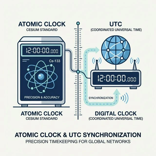 Cesium fountain atomic clock laser mechanism